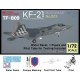 1/72 KF-21 Decal "003", Test Pitot Tube & Figure for Academy kits