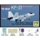 1/72 KF-21 Decal "005", Test Pitot Tube & Figure for Academy kits